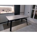 Стол обеденный HALMAR HALIFAX серый/черный 160/90